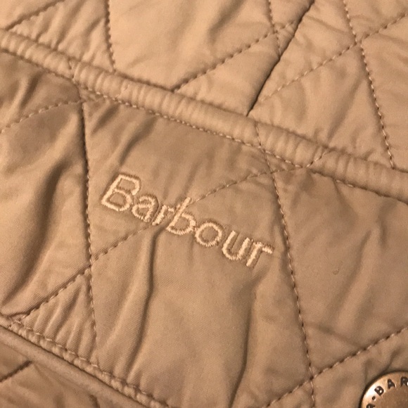 Vintage Barbour Jacket Quilted Utility Field Chore Coat Luxe. Too tight for me - Picture 9 of 12